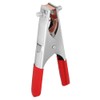 Tiiyee Welding Ground Clamps, 300A Nickel Plated Brass, Red, Heavy