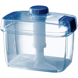 Instant Pickle Maker Vegetable Press Tsukemono Container Rectangle Made in Japan BPA Free (Blue 3.0L)