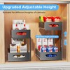 Under Sink Organizer, 2 Tier Pull out Cabinet Organizer Baskets