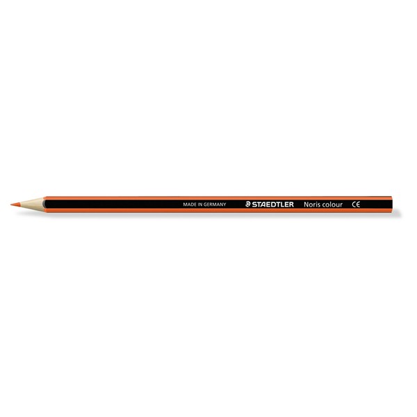 Noris Colour 185-4 Colouring Pencil - Orange (Pack 12)