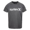 Hurley Boys Rash Guard Shirt, Mottled black