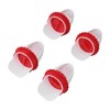 Chicken Feeder Rain Proof Poultry Feeder Port Gravity Feed Kit