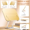 Book Stand for Reading Hands Free,Multi-Angle Adjustable Book Holder Stand