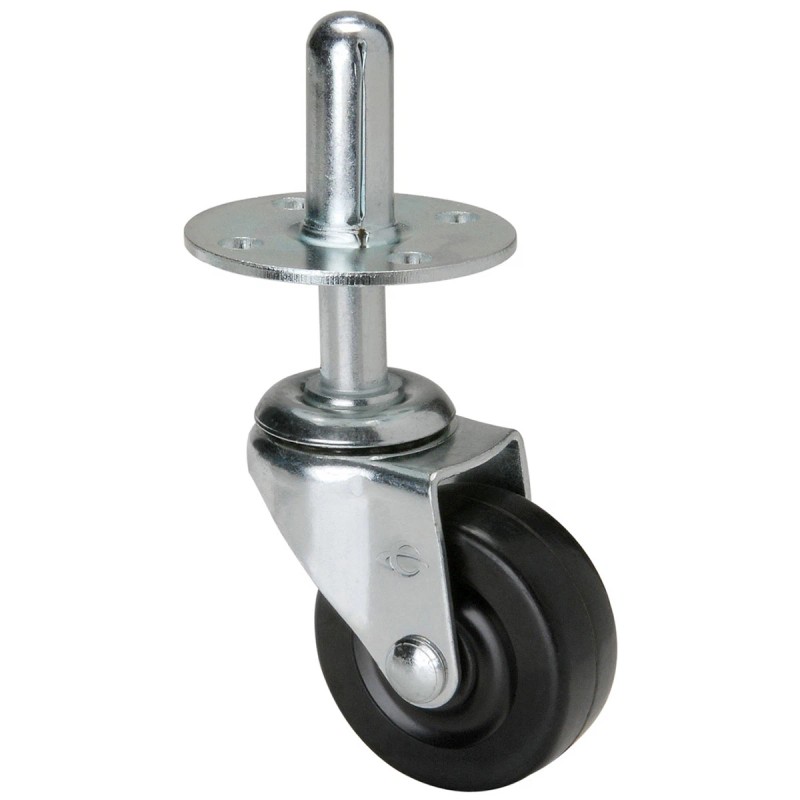 Penn Elcom W0958 2" Push-In Caster with Metal Socket Pressed