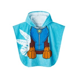 name it Men's NMMMOLTE PAWPATROL Towel CPLG Poncho, Bachelor Button, One Size, bachelor button