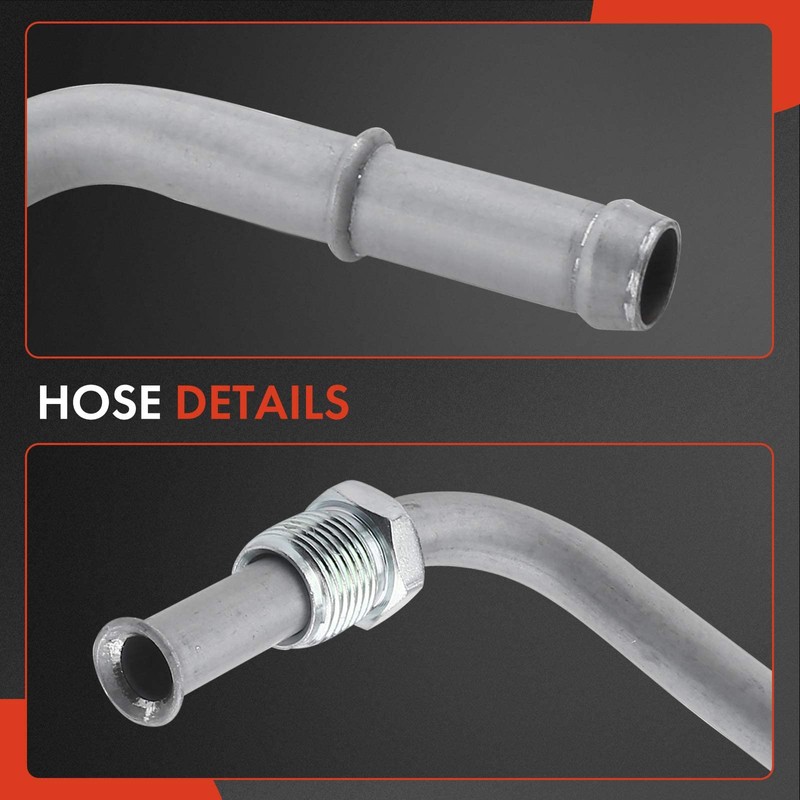 A-Premium Automatic Transmission Oil Cooler Line Hose Assembly Compatible with
