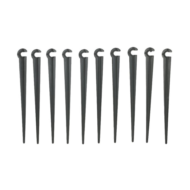 100pcs Fixed Stem Drip Irrigation Pack of Support Stakes for