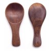 generic 12 Piezas Cuchara De Madera Pequeña Café Cuchara De