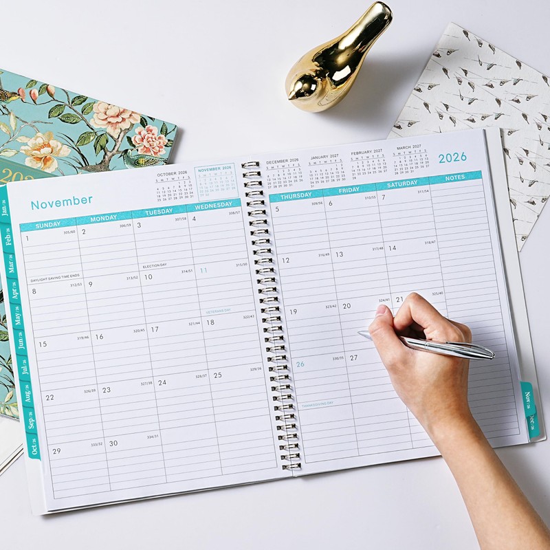 2026 Monthly Planner - 2026 Planner with Tabs, Monthly Planner/Calendar