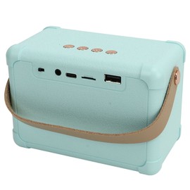 Wireless Speaker Portable 6 Hours Wireless Vintage Small Speaker for Desk Bedroom Office Party Outdoor Sky Blue