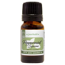 GreenHealth Peppermint Essential Oil – 100% Pure Mentha Piperita – 10 ml (0.33 fl oz) – Aromatherapy, Diffusers, DIY, Candle Making, Soap Making, Home Fragrance