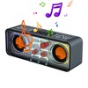Wireless Speakers | Transparent RGB Audio | RGB Lighting Transparent