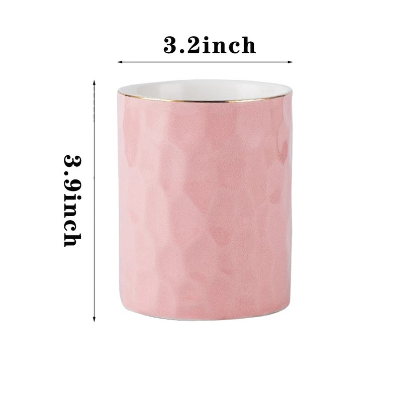 Aewill Ceramic Pen Holder Stand Cup Pencil Holder Organizer Makeup