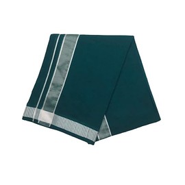 Kolakeer™ Men's Kaala Style Dhoti - 4 Mulam/1.9 Mtrs Color Cotton Blend Single Layer Dhoti Veshti Mundu (Peacock Green1)