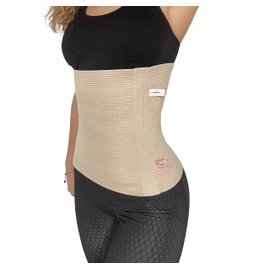 proslim T-active Merino Wool Kidney Warmer, Back Warmer, Hip Waist Warmer, for Men and Women, 89% Natural Materials, Beige, Perfect for Sports, Working or Walking (3 (S/M))