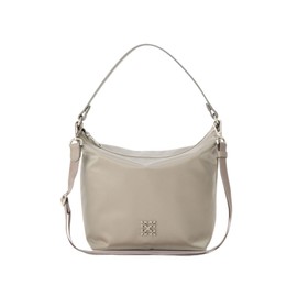 Rasit RUZ1042422A0006 Clouds Nylon Simple Shoulder Bag 10.9 oz (310 g), gray (light gray)