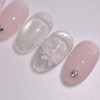 Handmade Nail Tip Sakura Bloom - Almond Long / 수제네일팁