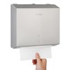 anydry Wall Mount Paper Towel Dispenser 250-Sheet Capacity Brushed Stainless