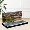 Colcolo 1/64 Model Car Scene Diorama,Desert Backdrop Car Garage Diorama