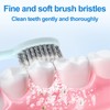 Zirro Travel Toothbrushes Built-in Toothpaste Container Folding with Built in