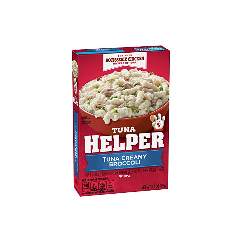 Betty Crocker Tuna Helper, Tuna Creamy Broccoli, 6.4 oz (Pack
