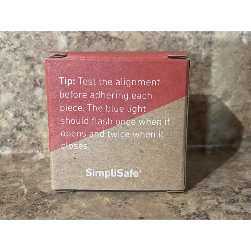 SimpliSafe ES3 Entry Door Window Sensor Magnetic White Gen 3