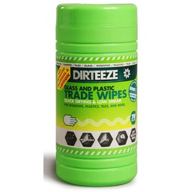 Dirteeze Glass and Plastic Jumbo Wipes