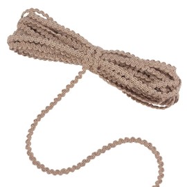 PH PandaHall 10.9 Yards Braided Burlap Ribbon Upholstery Trim 0.3" Wide Jute Lace Ribbon Jute Burlap Braided Hat Trimmings for Costume Hat Shoes Chair Wine Bottles Gift Wrapping Home Decor