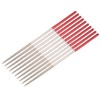 Sourcingmap 10Pcs 3mm x 140mm Round Diamond Needle File 150