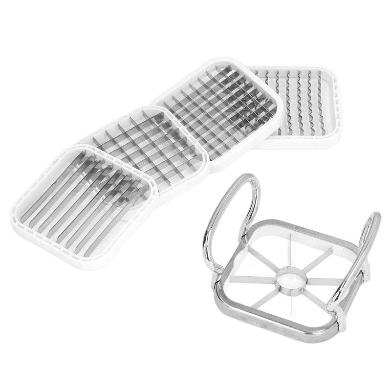 5 in 1 Multifunctional Apple Corer Cutter Stainless Steel Fruit