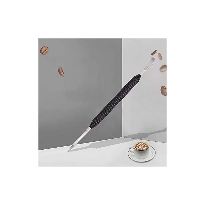 Kaffee Schaum Nadel Kunst Stift Edelstahl Spachtel DIY Kaffee Latte