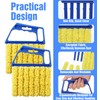 2 Pcs Blind Duster for Wood Blinds, 7 Finger Blind