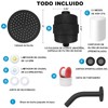 Cabezal de Ducha con Filtración de 25 Etapas, 6'' Juego