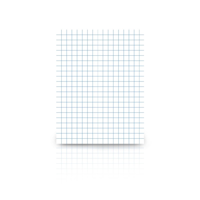 School Smart Graph Paper, 8-1/2 x 11 Inches, 1/10 Inch