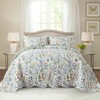 HoneiLife Queen Quilt Bedding Set - 3 Pieces Microfiber Quilt