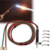 Durable Lightweight with 5 Tips Multi-Size Oxygen Acetylene Welding Torch,
