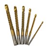 Tsnamay 3-8mm Titanium HSS Drill & Saw Bit Set Cutting