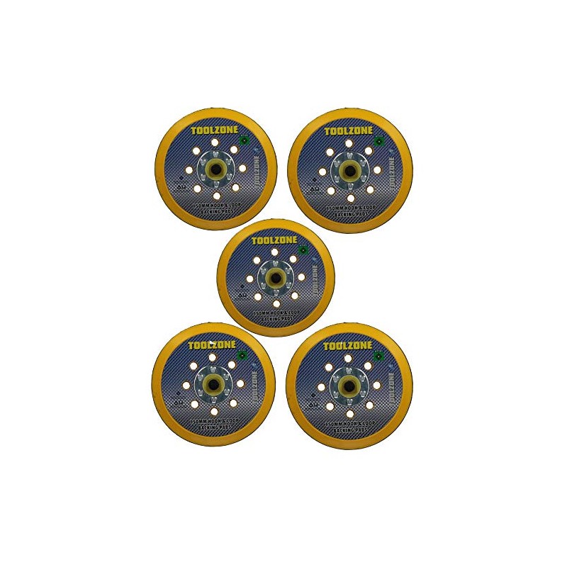 6" Dual Action Hook + Loop DA Orbital Backing Pad