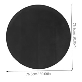 BESPORTBLE Fireproof BBQ Pad 30 Round Heat Shield for Outdoor Fire Pit Safety Fiberglass Mat Non-Slip Surface for Barbecue Camping and Picnic