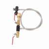 CGA‑320 CO2 Cylinder Refill Adapter with Hose For Filling Soda