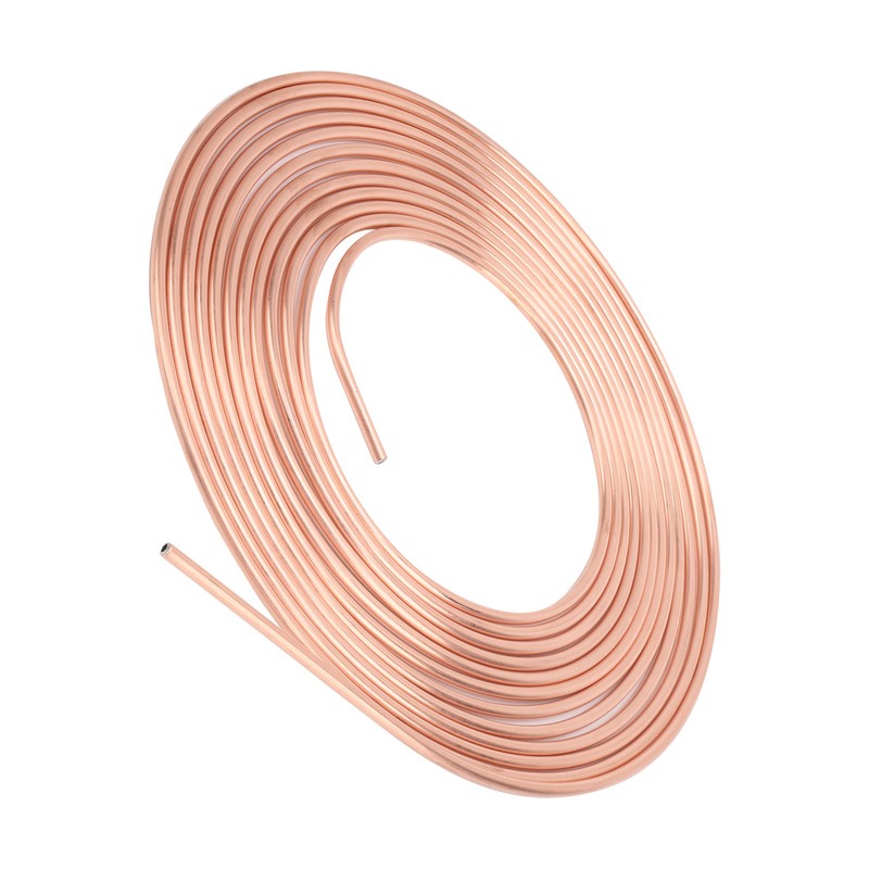 3/16in OD 25ft Copper Nickel Brake Line Tubing Kit Coil