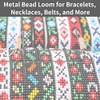 Beads Loom Beads Weaving Metal Frame Craft DIY Beads Loom