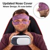 Abnaok 5 Pack VR Eye Mask, Adjustable Breathable VR Sweat