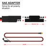 iGreely SAE to XT60 Connector Cable Solar Panel Adapter for