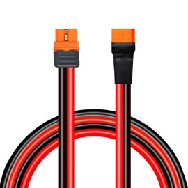 10 AWG 10 Feet XT60i to XT60i Extension Cable, XT60i Male to Female Adapter Cable Silicone Wire for Portable Power Station Solar Generator