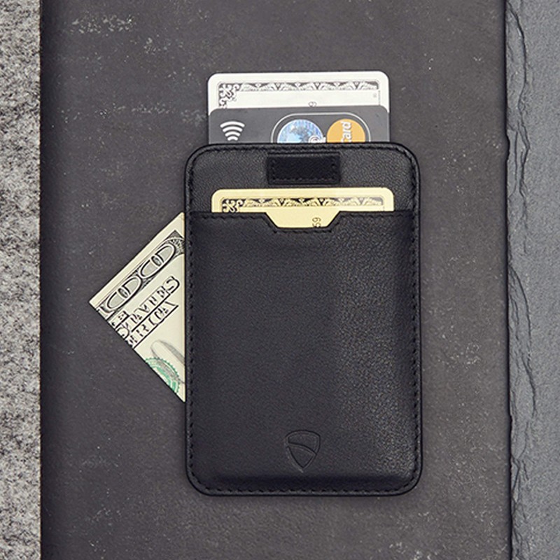 Vaultskin CHELSEA Slim Minimalist Leather Wallet for Men with RFID
