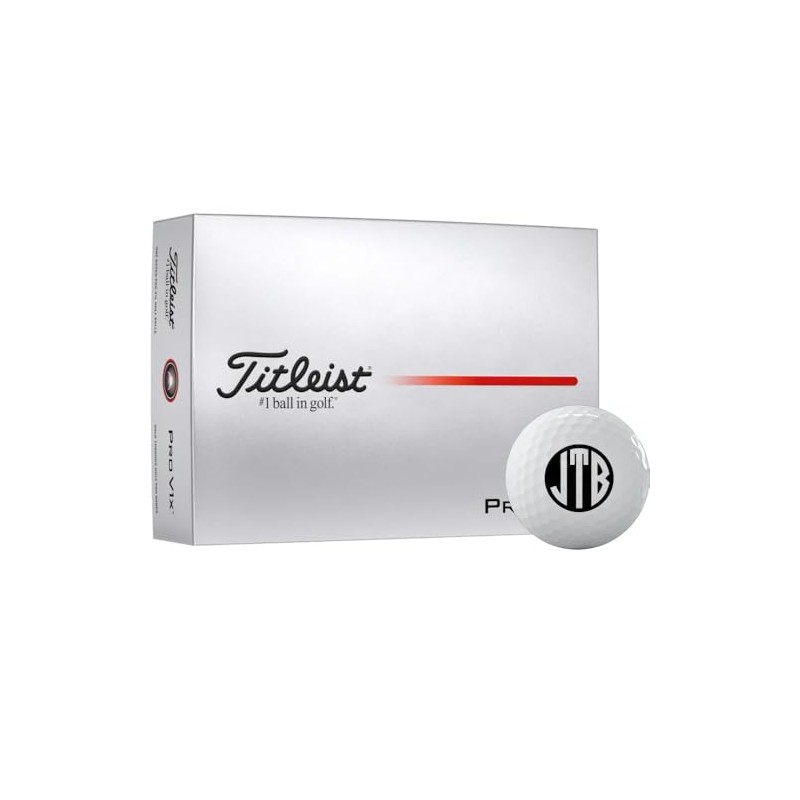Titleist Pro V1x Monogrammed Golf Balls - 2025 Model