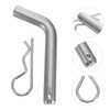 Zerodeko 2pcs Trailer Lock Pin Coated Hitch Pin with Treatment