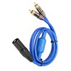 XLR Male to Dual RCA Sound Cable 3.3ft Stereo XLR
