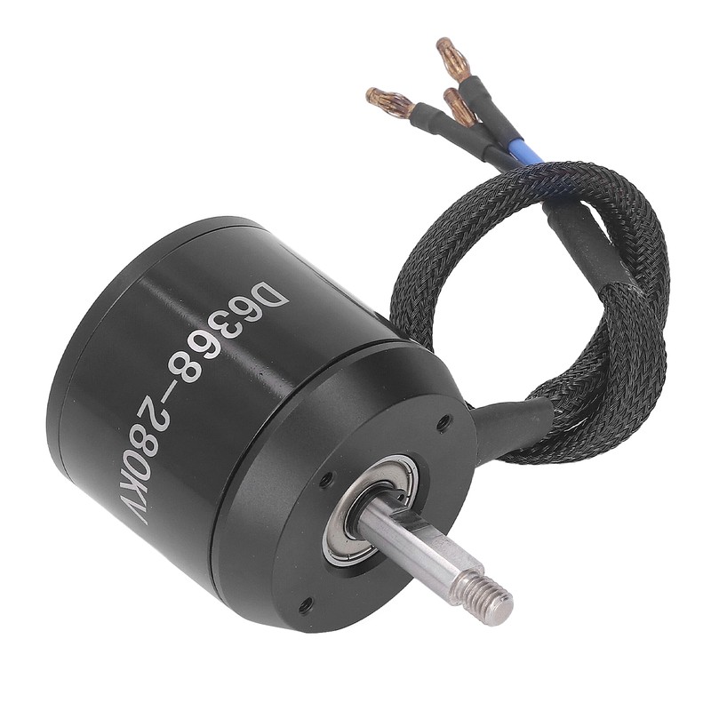 Scooter Brushless Motor 280KV Aluminum Alloy Threaded Shaft Low Noise